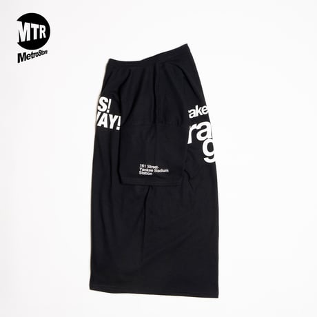 "GO YANKS" 6oz US Cotton Tee Black