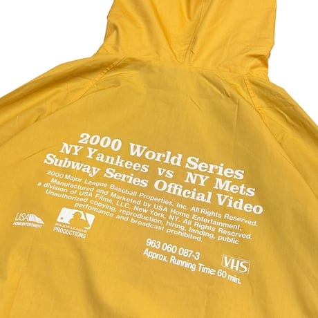 "SubwaySeries2000" CottoAnnorakJackjet  Yellow