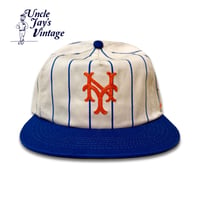 "Uncle Jay's Vintage" NY METS STRIPE CAP