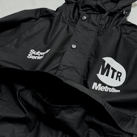 "SubwaySeries2000" CottoAnnorakJackjet   Black