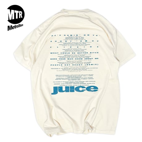 "JUICE" CREDIT 6.1oz S/S Tshirt Cream