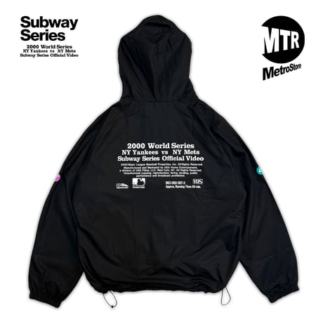 "SubwaySeries2000" CottoAnnorakJackjet   Black