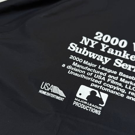 "SubwaySeries2000" CottoAnnorakJackjet   Black