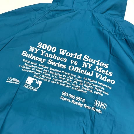 "SubwaySeries2000" CottoAnnorakJackjet  NALC BLUE