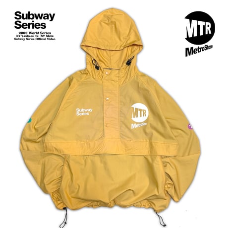"SubwaySeries2000" CottoAnnorakJackjet  Yellow