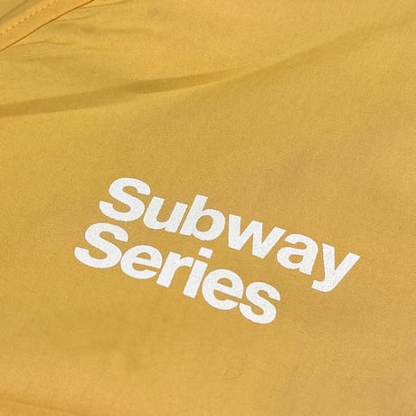 "SubwaySeries2000" CottoAnnorakJackjet  Yellow