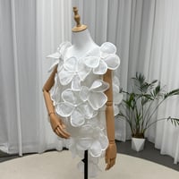 トップス バラトレーン 绮丽な アシンメトリー風 花嫁 前撮り