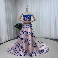 カラードレス もも色 ベアトップ ファスナー+編み上げ 花びらが彩るロマンティックドレス 華やかなトレーン 花嫁 前撮り