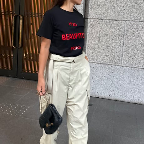 red ロゴtシャツ(ブラック)
