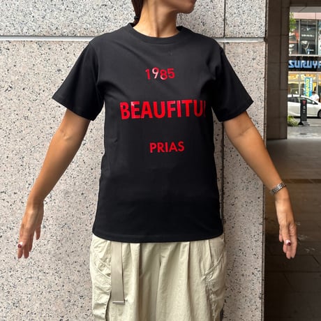 red ロゴtシャツ(ブラック)