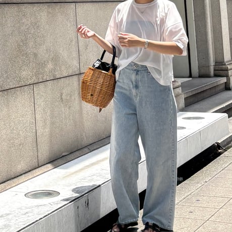 メッシュリラクシーTシャツ(ホワイト)