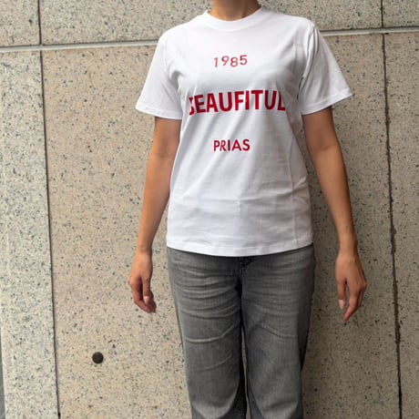 red ロゴtシャツ(ホワイト)
