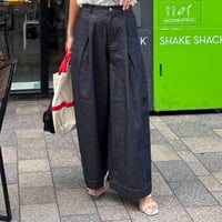 カーブワイドデニムパンツ