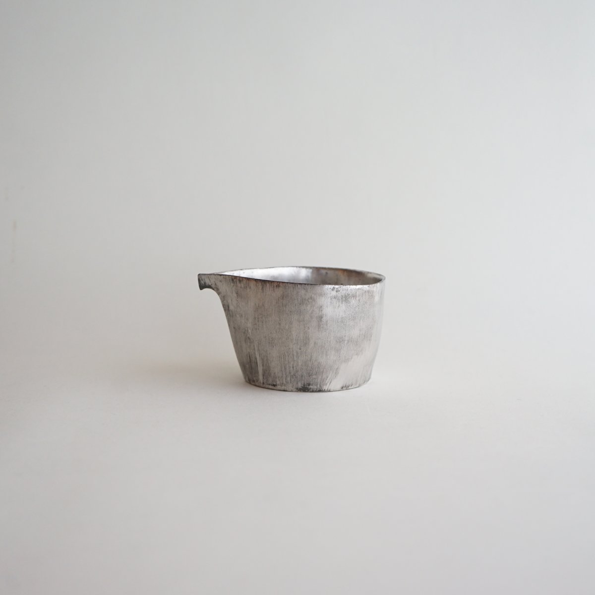 安藤雅信】銀彩片口 M | ギャルリ百草 online store