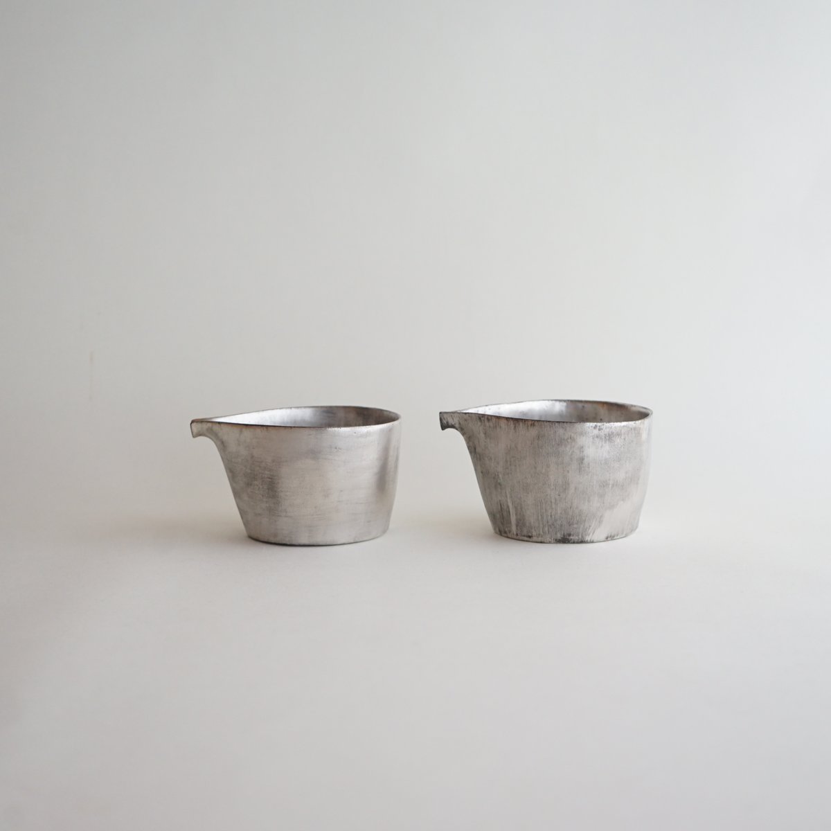 安藤雅信】銀彩片口 M | ギャルリ百草 online store