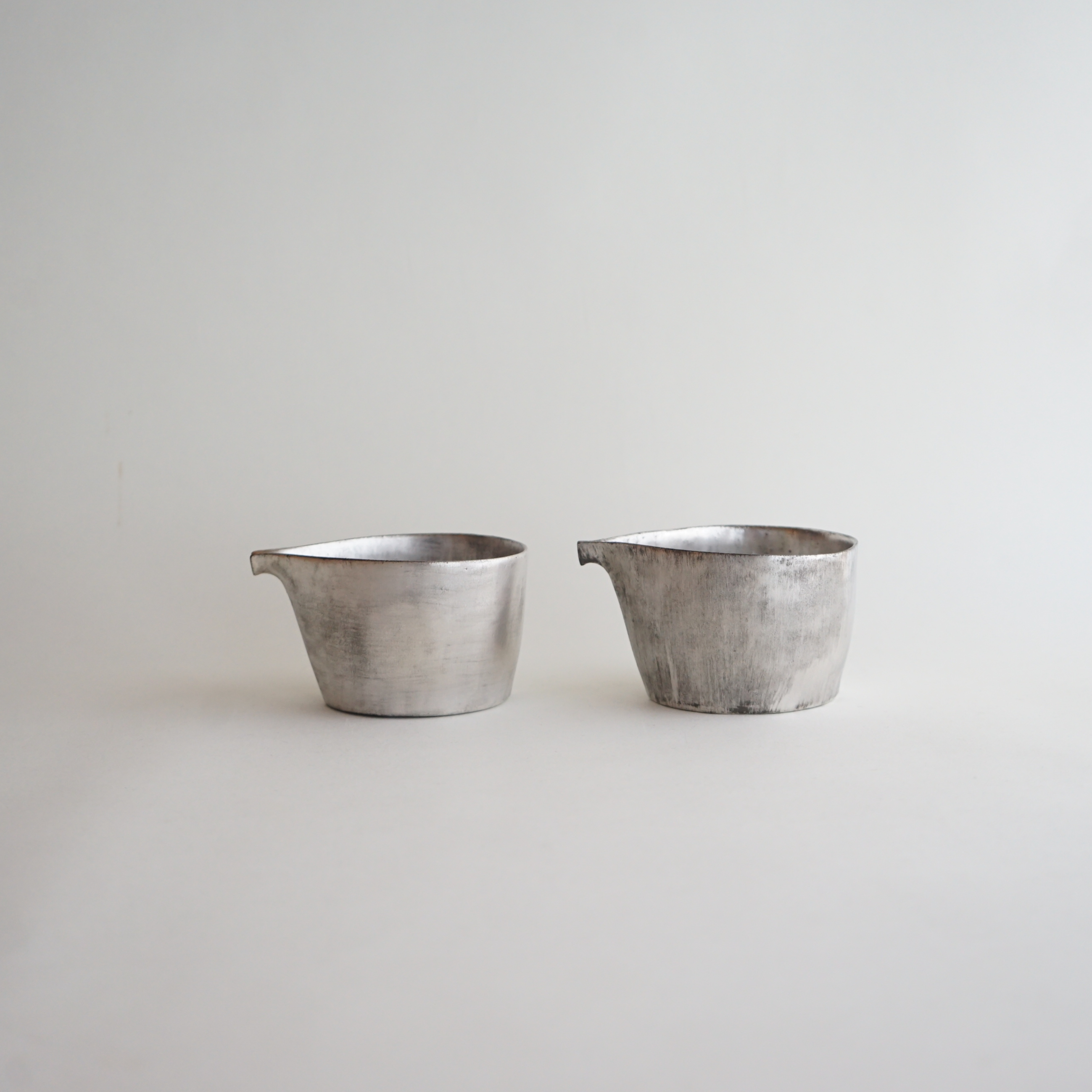 安藤雅信】銀彩片口 M | ギャルリ百草 online store