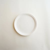 安藤雅信】オランダ皿 LM（白マット釉） | ギャルリ百草 online store