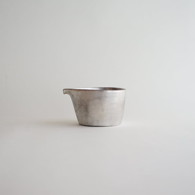 安藤雅信】銀彩片口 M | ギャルリ百草 online store