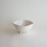 安藤雅信】リム細長角皿 （白マット釉） | ギャルリ百草 online store