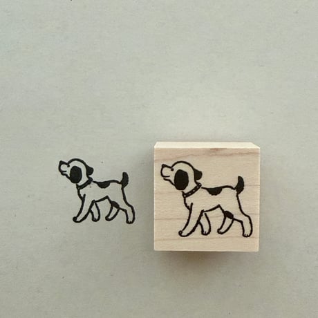オリジナルスタンプ・おさんぽ犬