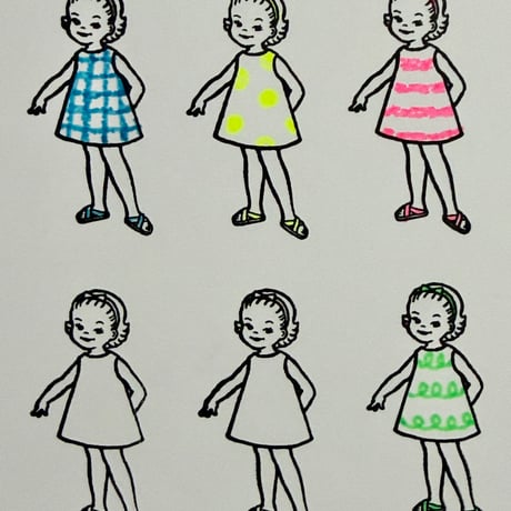 オリジナルスタンプ・おきがえ