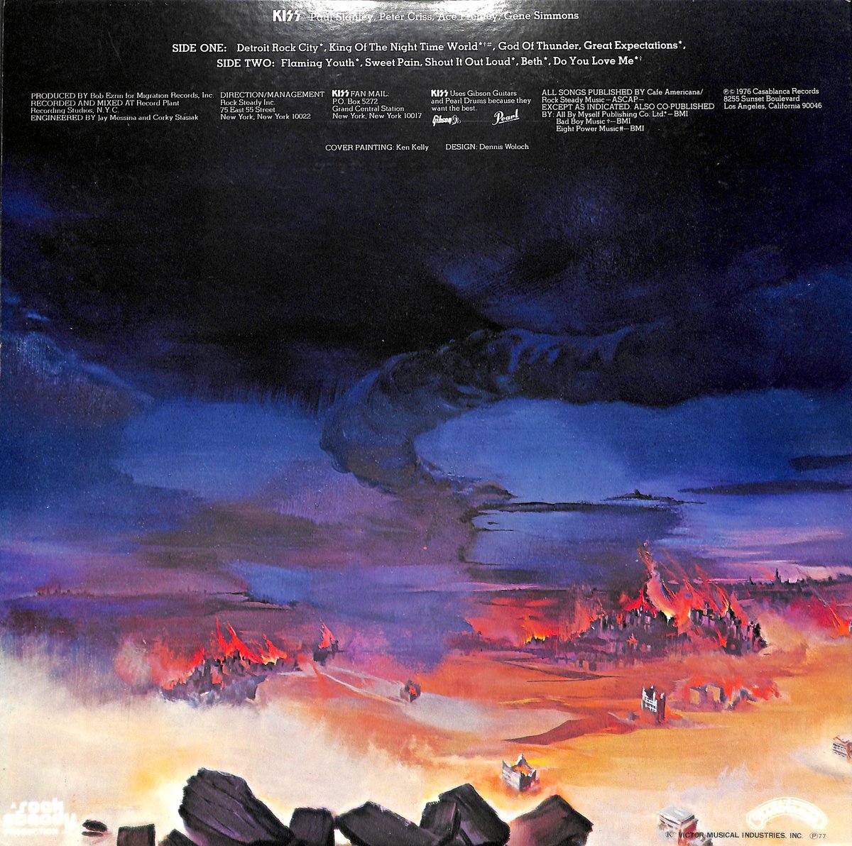 キッス / 地獄の軍団 [※国内盤,品番:VIP-6395］(LPレコード) | Books
