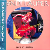 シンディ・ローパー / N.Y.ダンステリア [※国内盤,品番:30・3P-564,ピクチャーディスク］(LPレコード)