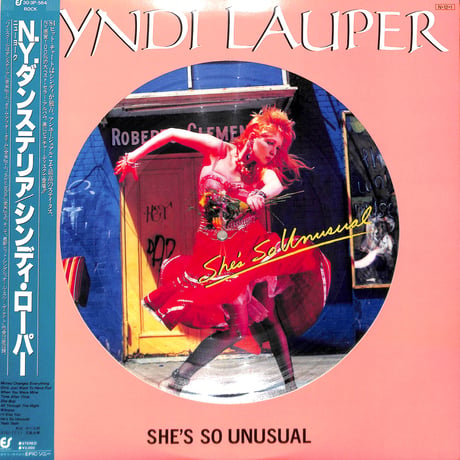 シンディ・ローパー / N.Y.ダンステリア [※国内盤,品番:30・3P-564,ピクチャーディスク］(LPレコード)