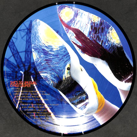 シンディ・ローパー / N.Y.ダンステリア [※国内盤,品番:30・3P-564,ピクチャーディスク］(LPレコード)