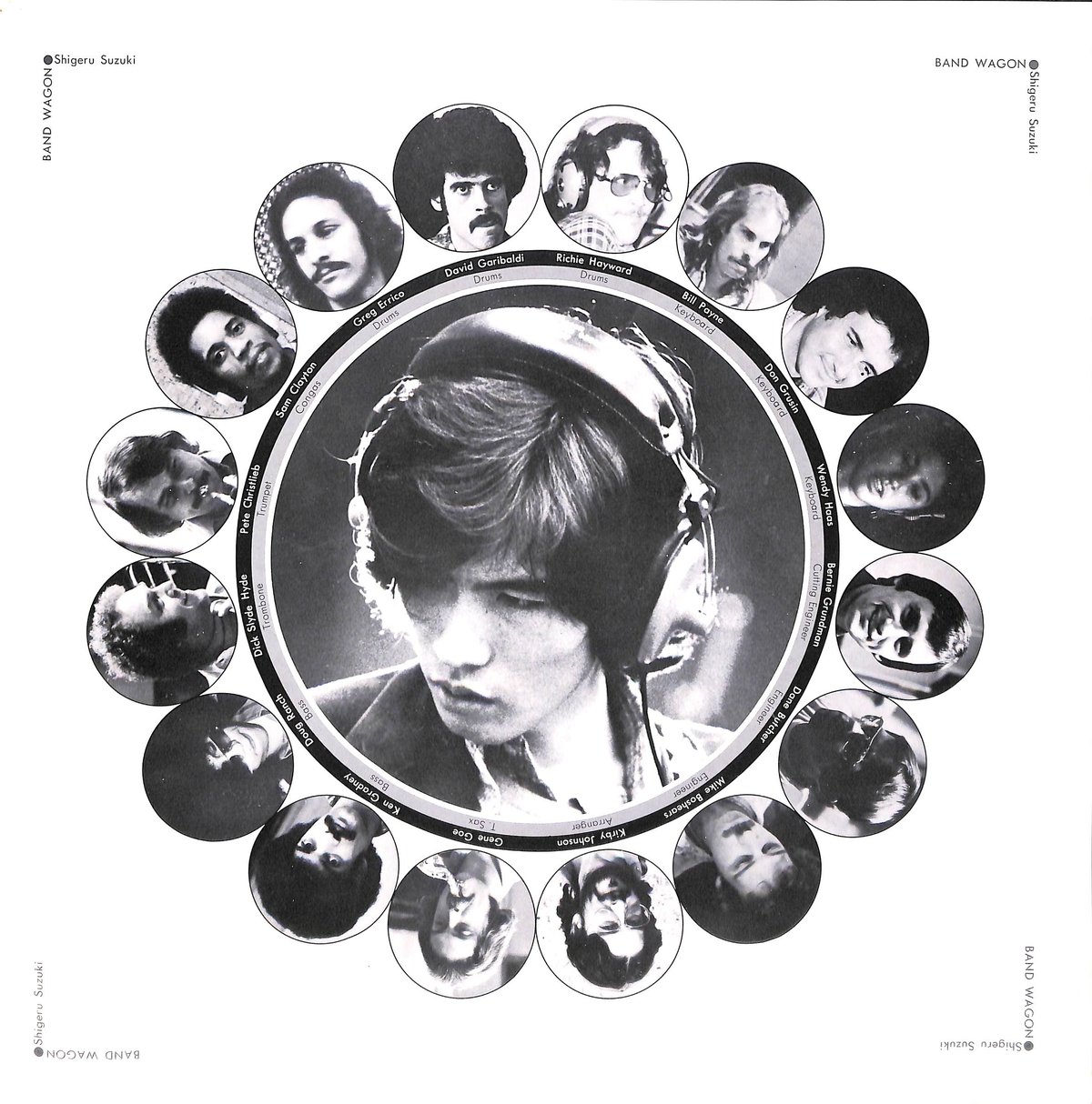 鈴木茂 / バンド・ワゴン [※国内盤,品番:GW-4011］(LPレコード) | Books
