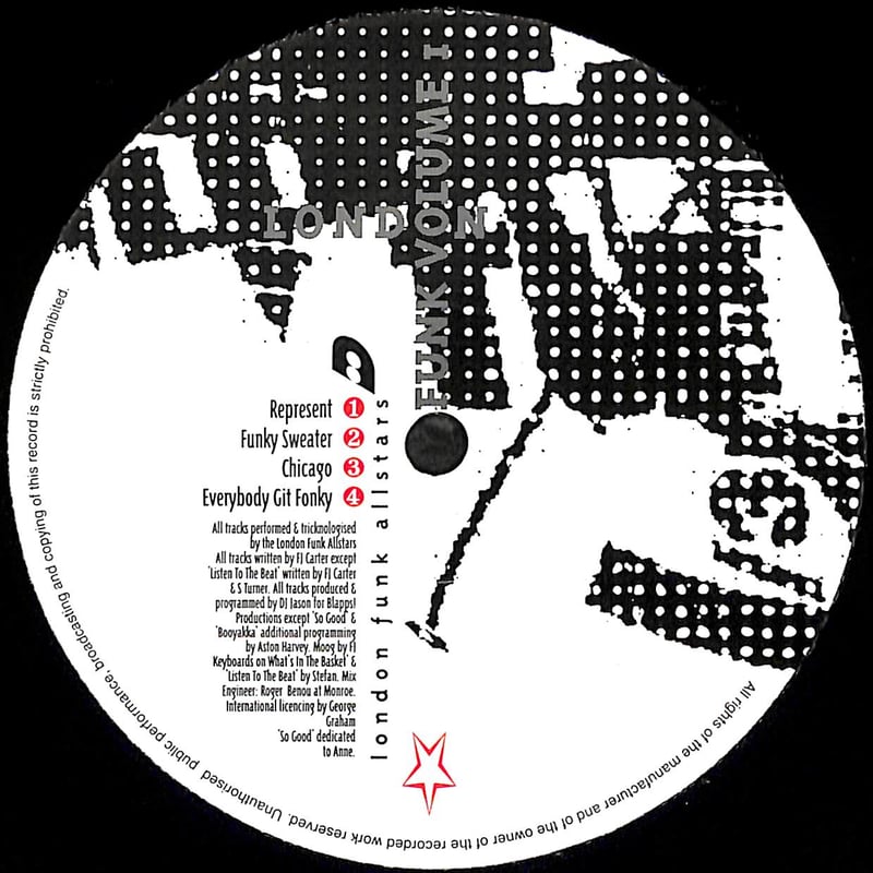 ロンドン・ファンク・オールスター / London Funk Volume 1 [※輸入盤,生