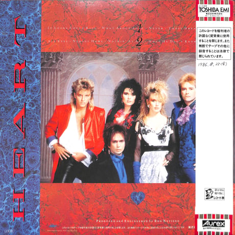 ハート / Heart [※国内盤,品番:ECS-91123］(LPレコード)