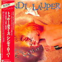 シンディ・ローパー / トゥルー・カラーズ [※国内盤,品番:28・3P-760］[ポスター付き](LPレコード)