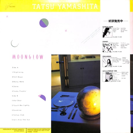 山下達郎 / ムーングロウ [※国内盤,品番:AIR-8001］(LPレコード)