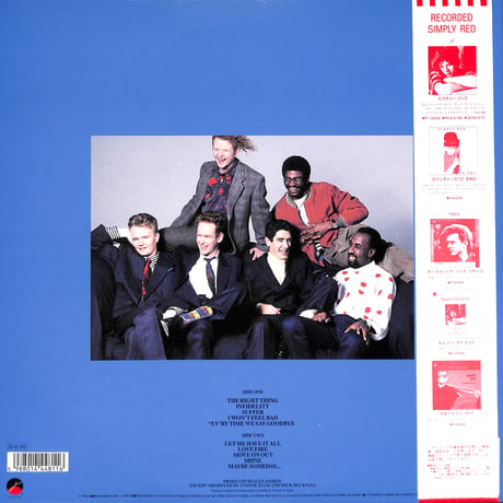 シンプリー・レッド / メン・アンド・ウィーメン [※国内盤,品番:P-13477］(LPレコード)