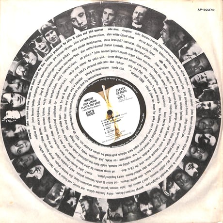 ジョン・レノン / イマジン [※国内盤,品番:AP-80370,赤盤］(LPレコード)