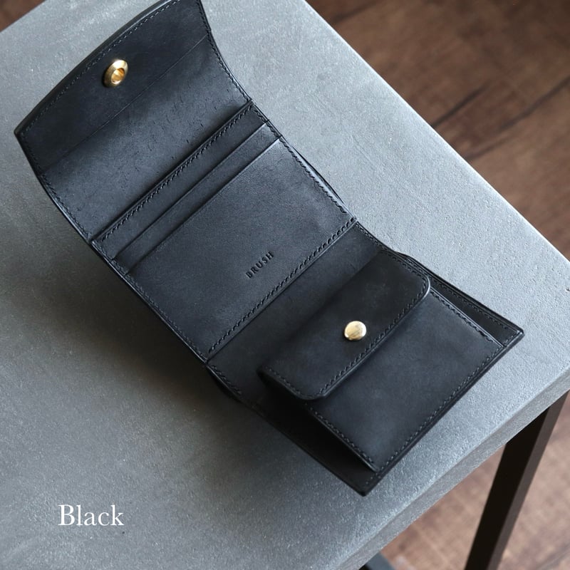ミニウォレット【Ricco mini】マルゴー | BRUSH Leather Products