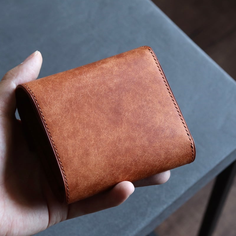 ミニウォレット【Ricco mini】マルゴー | BRUSH Leather Products