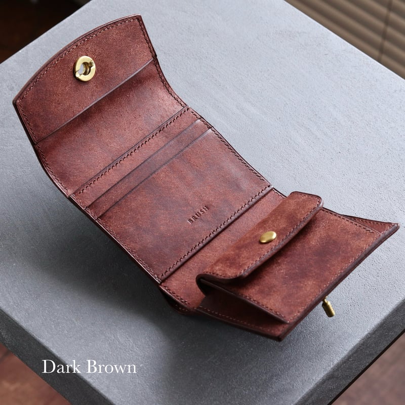 ミニウォレット【Ricco mini】マルゴー | BRUSH Leather Products