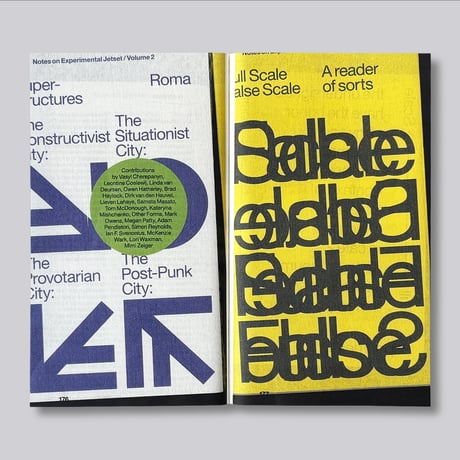 Experimental Jetset / Statement and Counter-Statement 2: Typologies/Typographies