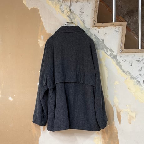 holk 縮絨ウール mac coat