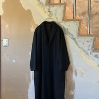 holk 72 wool gabardine chesterfield coat
