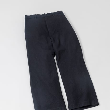 SHUKUJU WOOL NON-BAKER PANTS