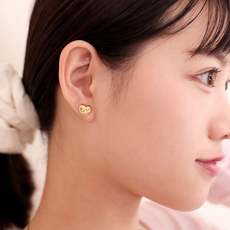 torori melt heart pierce / earring