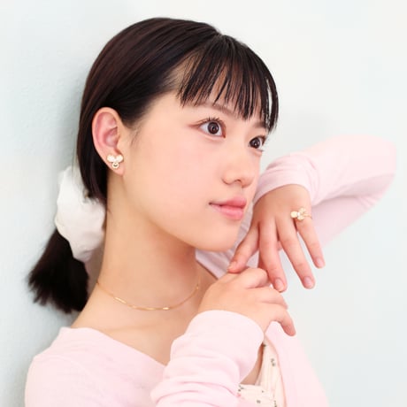 petal clover pierce/earring