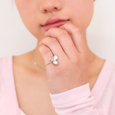 petal clover ring