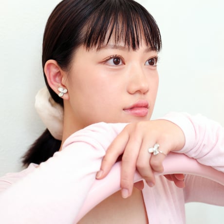 petal clover pierce/earring