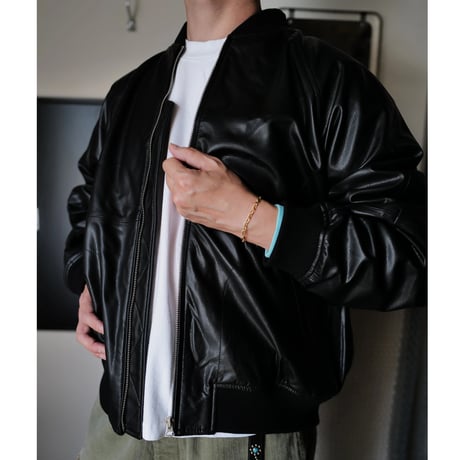 9月12日発売 Lamb Leather MA-1