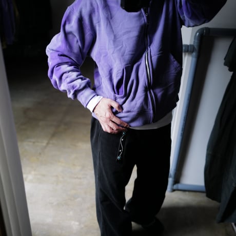 [anytee classics] Dip Dyed Long Tee_Lavender