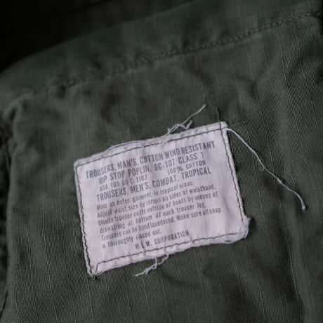 ［XL-Regular］USARMY Jungle Fatigue Pants 4th